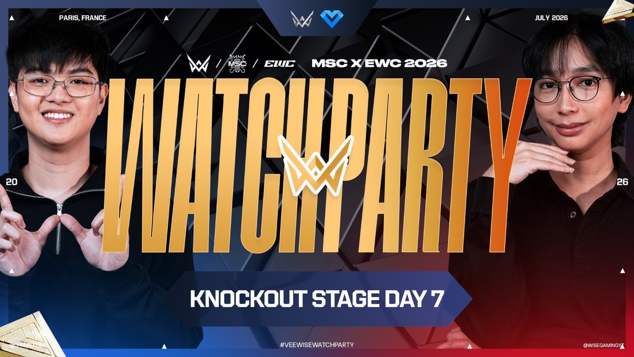 EWC 2026 MLBB | KNOCKOUT STAGE DAY 7 | VEEWISE WATCH PARTY