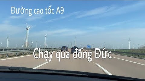 Đường cao tốc không giới hạn tốc độ ở Đức. Giao thông nước Đức | Cuộc sống ở Đức