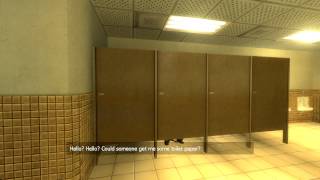 Black Mesa Source: Lack of Toilet Paper [easter egg]