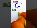 letter G" perfect calligraphy with cut marker #capitalletter #calligraphy #cutmarkeruse #handwriting