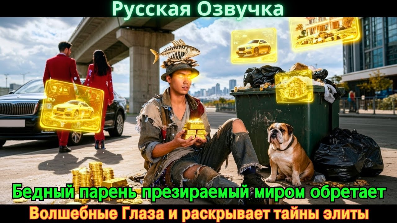 Бедный парень презираемый миром обретает Волшебные Глаза и раскрывает тайны элиты #Новые фильмы 2025