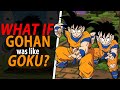 What If GOHAN was like GOKU? Kid Gohan vs Raditz! | Dragon Ball Z