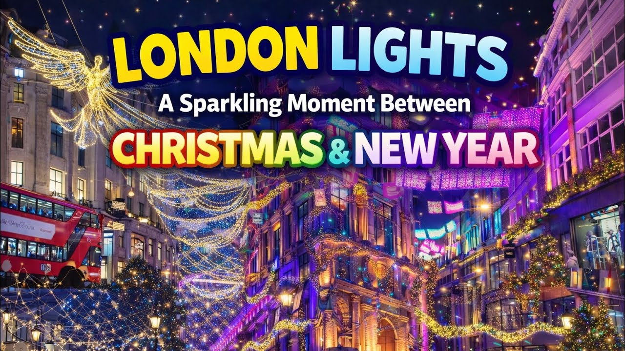 London Lights | A Sparkling Moment Between Christmas and the New Year