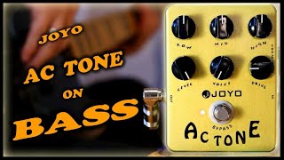 JOYO AC Tone (Bass Demo)