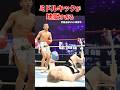 悶絶必死⚡️ミドルキックが地獄すぎる #shorts #k1 #格闘技 #ko