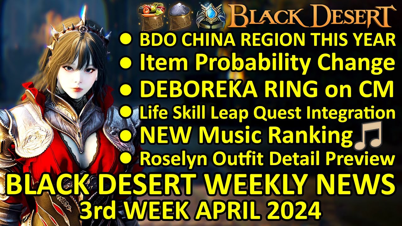 BDO China Region This Year, DEBOREKA RING on CM, Music Ranking (BDO News 3rd Week April 2024