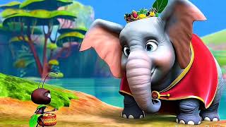 The Elephant and the Ant 🐘🐜 | Animal Moral Story for Kids | Funny 3D Cartoon by BaheKid Noticias