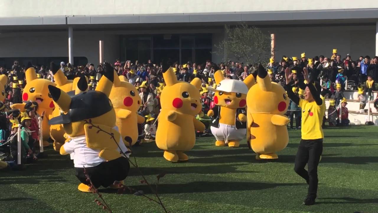 EXPOCITYで「ピカチュウ大集合 ダンス&パレード♪」3