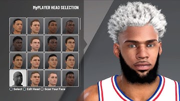 *NEW* BEST DRIPPY FACE CREATION TUTORIAL IN NBA 2K20! LOOK LIKE A DRIBBLE GAWD | BEST FACE CREATION!