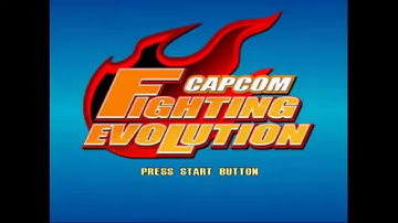 Capcom Fighting Evolution / Opening (PS2)