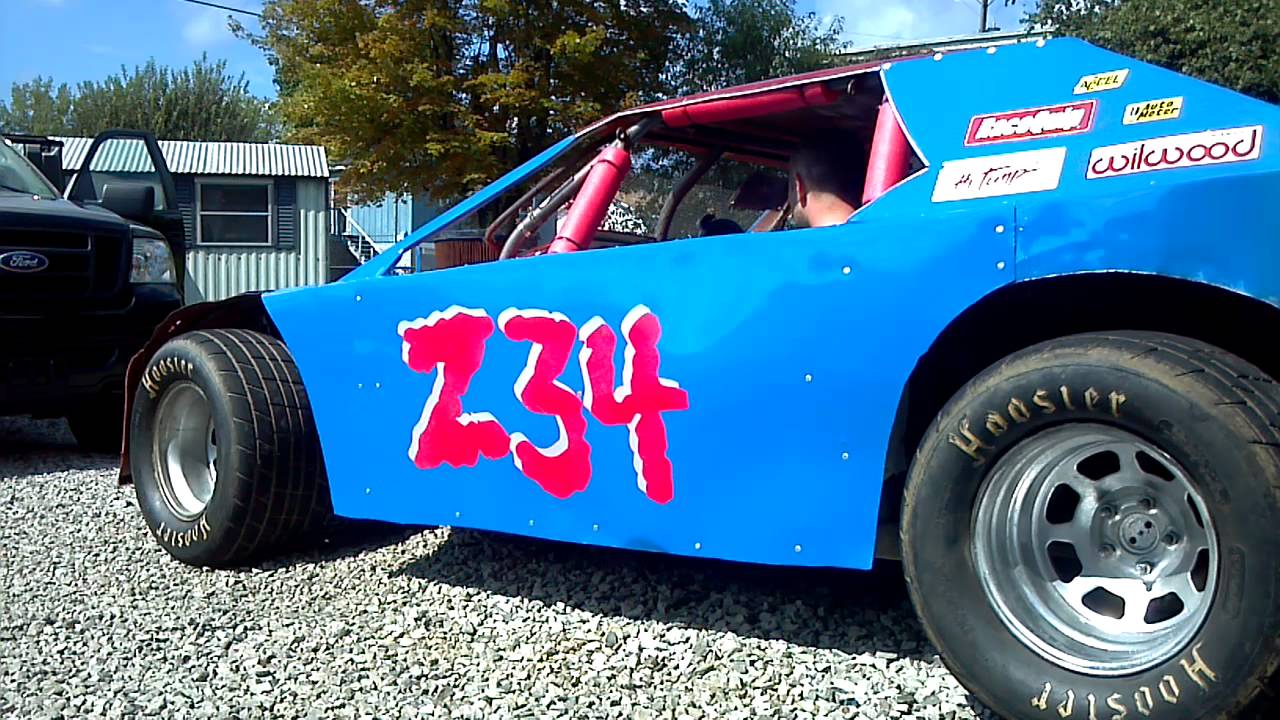 Z34 Camaro Outlaw Dirt Race Car Start Up YouTube