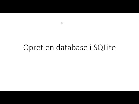 Video: Hvordan åpne En Database