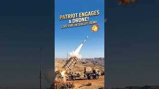 This Is How the Patriot Missile System Intercepts a Drone  #AirDefense #DroneInterception