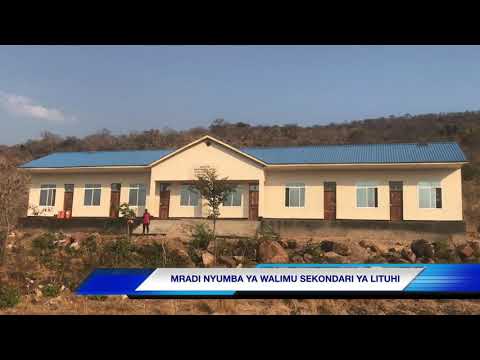 JENGO MOJA LENYE UWEZO WA KUISHI FAMILIA SITA ZA WALIMU SEKONDARI YA LITUHI UKOMBOZI KWA WALIMU