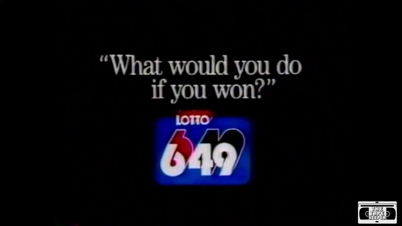 Lotto 649 and Encore Commercial 1995 YouTube