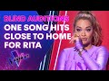 Rita Ora's Emotional Reaction To This Special Song | The Blind Auditions | The Voice Australia
