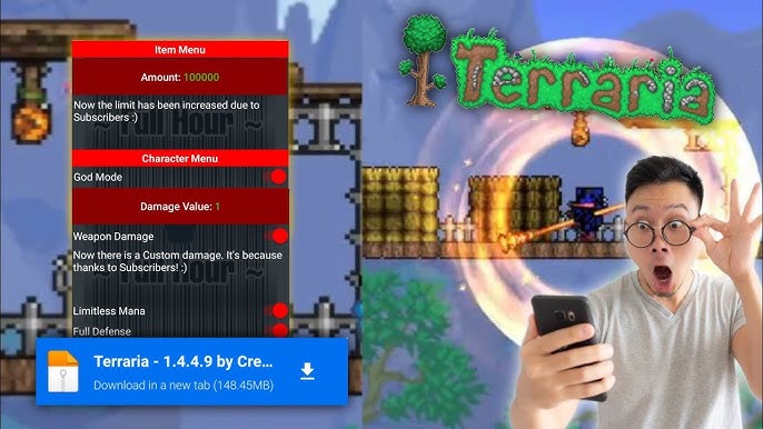 Terraria MOD APK 1.4.4.9 (Unlimited Items)