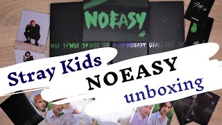 Stray Kids NOEASY распаковка альбома и мнение | Unboxing