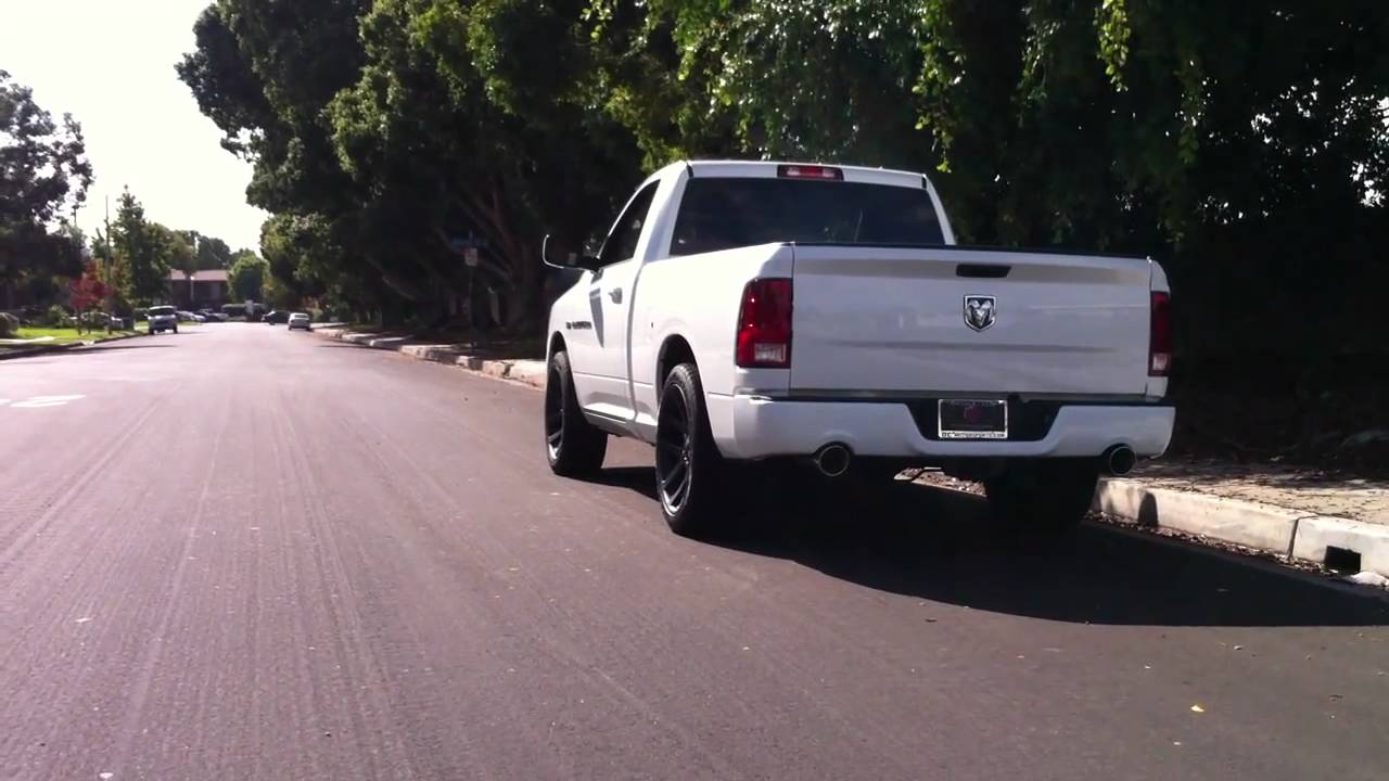 2011 Dodge Ram R/T --- K&N Intake and Magnaflow Exhaust ...