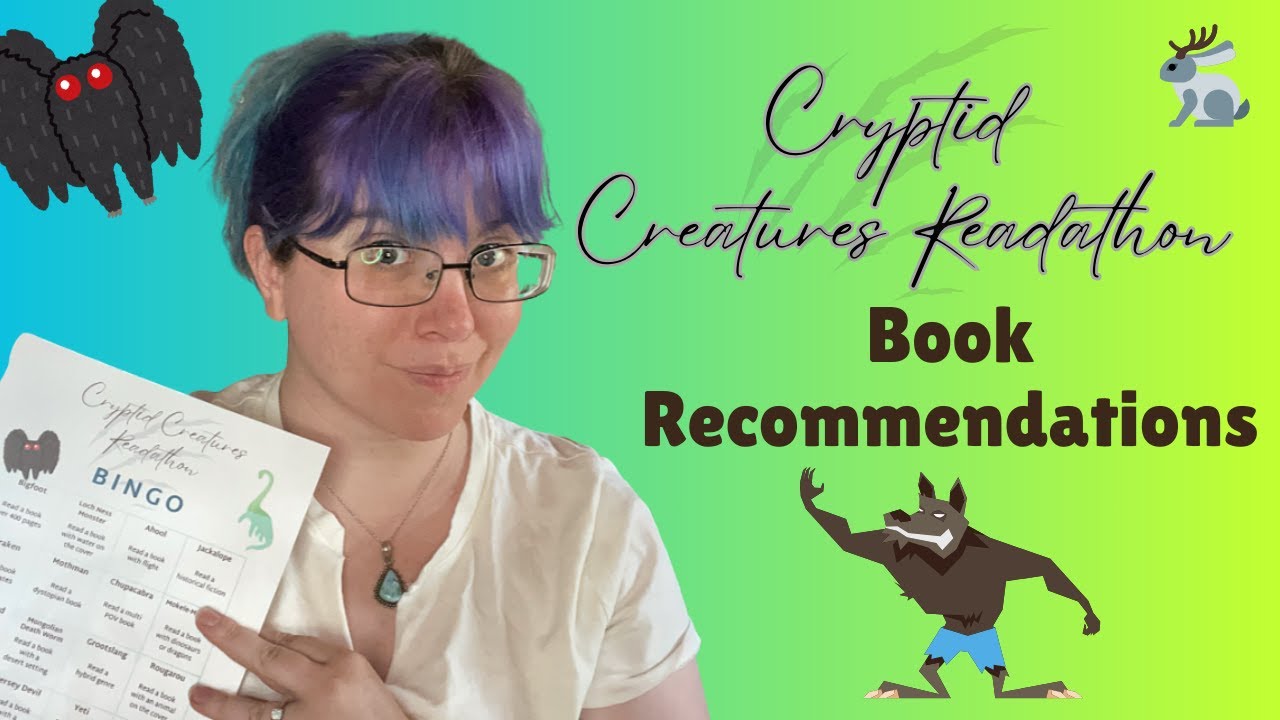 Cryptid Book Recommendations!! Cryptid Creatures Readathon || CCR Recommendations