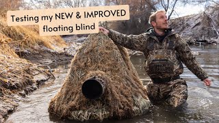 Duck Photography in my NEW floating blind. I built a new DIY blind, here's what I changed & improved