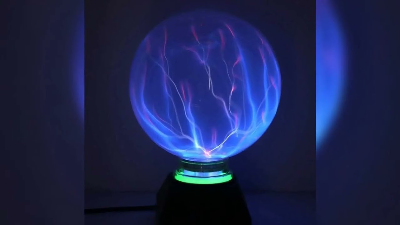 A must-have product! Plasma Ball Lights, 5 Inch Magic Plasma Light, Static Globe Lamp, Touch Sensi