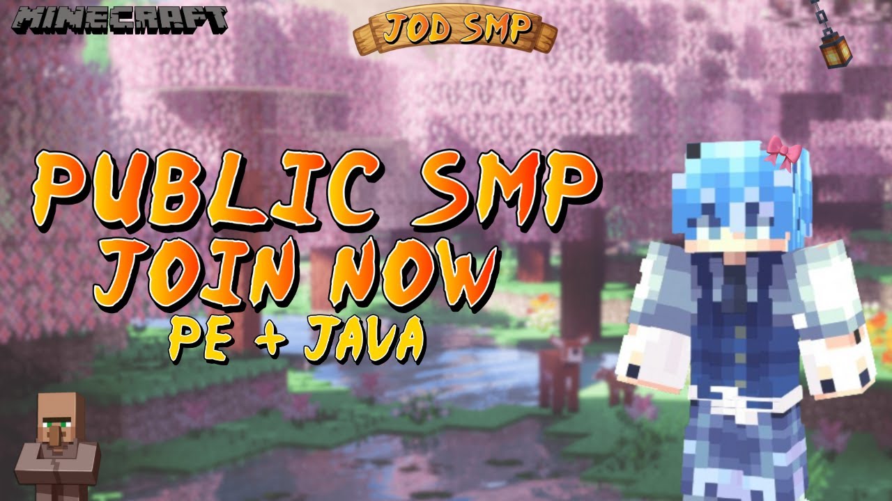 Minecraft SMP LIVE Day 14 | Public Server 24/7 for Java & Bedrock (Join ...