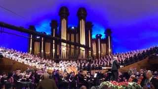 Audience view clip March 9, 2014. "Shenadoah" performed by The Mormon Tabernacle Choir.