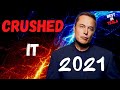 Tesla's 2021 just a FEW highlight - Tesla Broke ALL records !!!