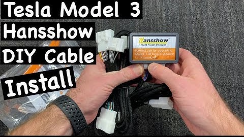 Tesla Model 3 Hansshow Audio Upgrade (DIY Cable)