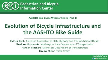 Evolution of Bicycle Infrastructure and the AASHTO Bike Guide (AASHTO Bike Guide Series Part 1)