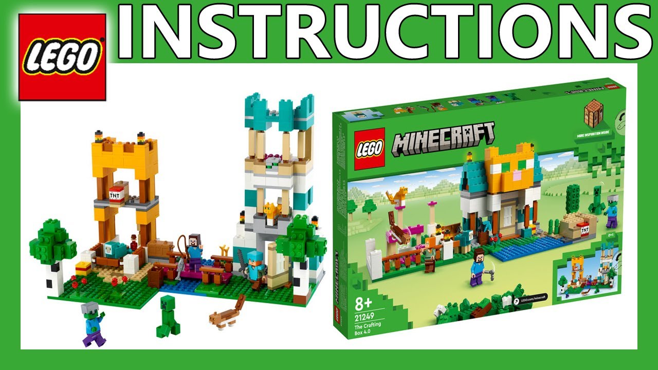 Lego 21249 Minecraft Building Box 4.0