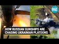Russian Gunships Chase Ukrainian Troops; Crush Zelensky