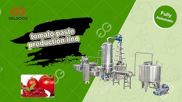 Tomato Paste Production Line-Complete Solution Manufacturer