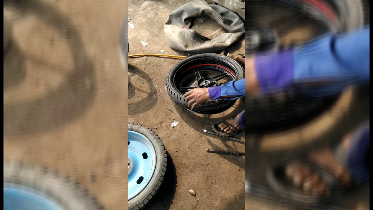 Honda cb shine sp tyre upgrade/change tyre bd