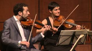 Beethoven String Quartet Op. 18 No. 1 in F Major, Allegro con brio - Ariel Quartet (excerpt)