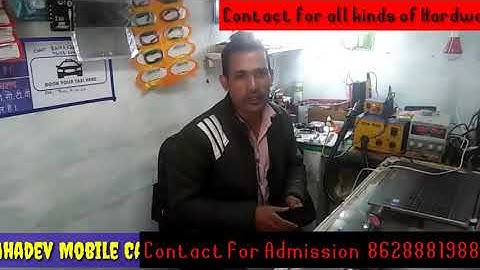 Lava z61 display light solution by Mahadev mobile care bhawanagar