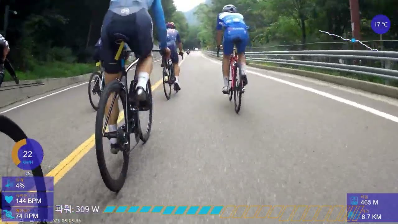 23 인제 한계령 그란폰도 (KOM 구간:전체 1위)