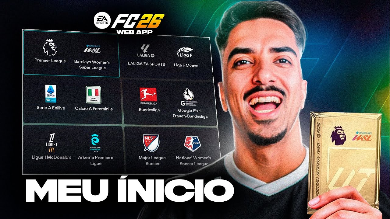 🔥 MEU INÍCIO no WEB APP do EA FC 26 + DICAS IMPORTANTES no PRIMEIRO ACESSO! 📱