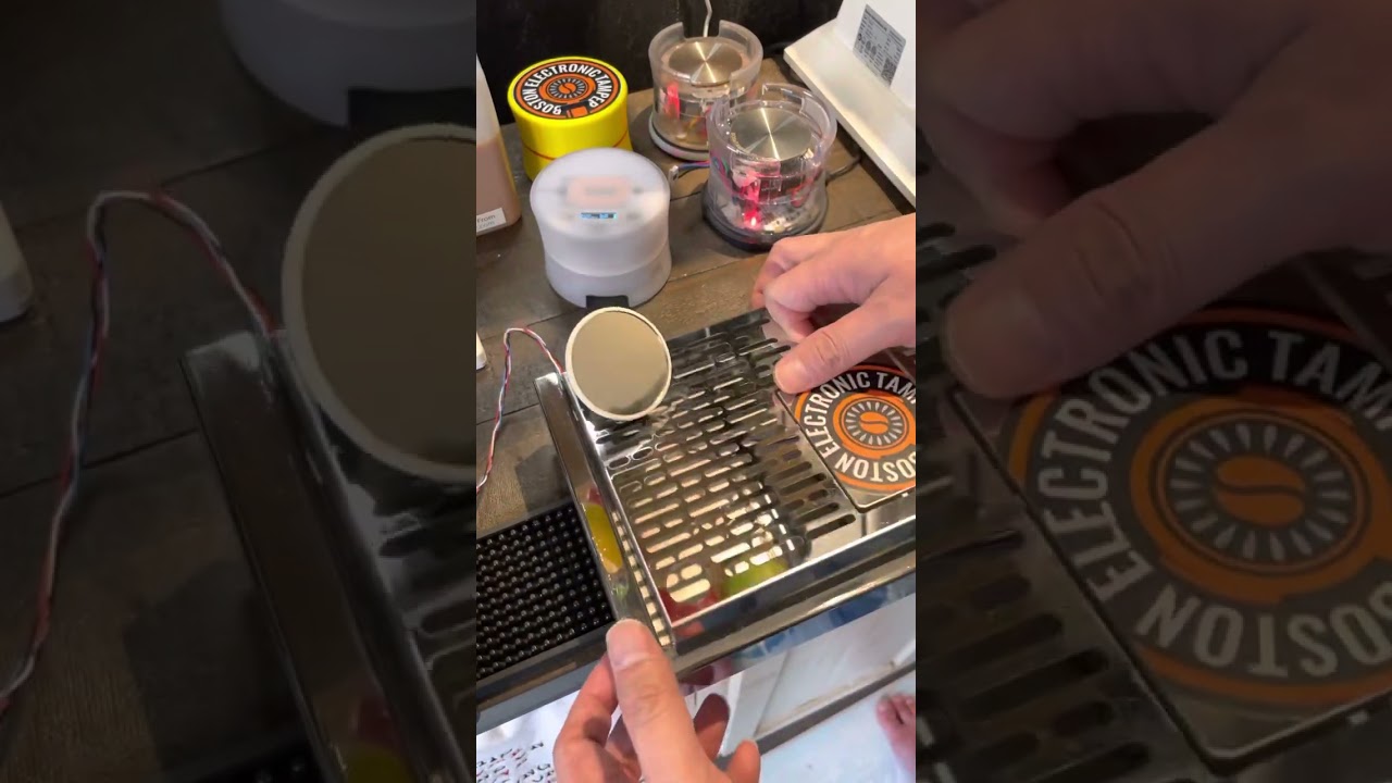 Escala de plataforma de bricolaje para máquina de espresso #bezzera #matrixmn #ek43 con escala barata #amazon