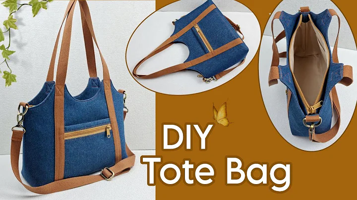 DIY Cara Membuat Tas/Tote Bag Tutorial & Pattern