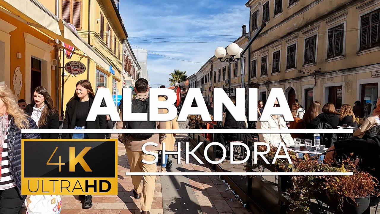 4K Ultra HD Walking | Shkodra, Albania | Shkodër #walking #vlog #travel ...