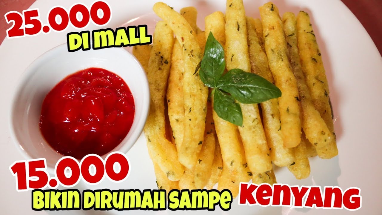 CARA MEMBUAT KENTANG GORENG ENAK DAN MUDAH 