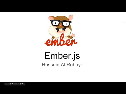 2- EmberJS| install ember and run first app تنصيب بيئة العمل