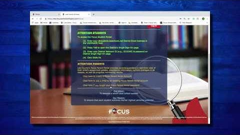 Focus Video #1 Parent Portal Registration (Spanish)