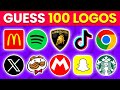 Guess the logo in 3 seconds  100 famous logos  ultimate logo quiz 2024