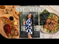 NYC DAY IN MY LIFE VLOG: BALTHAZAR BRUNCH &amp; MAKING POKE BOWLS!