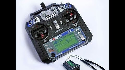 FS i6 Transmitter with Brushless motor and Servo motor control