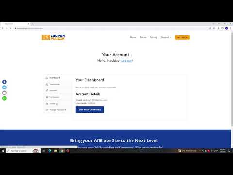 Stored XSS via SVG file upload in couponplugin.co | POC