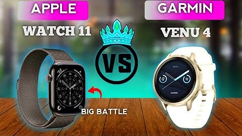 Garmin Venu 4 vs Apple Watch Series 11 | Best Fitness and Smartwatch Features